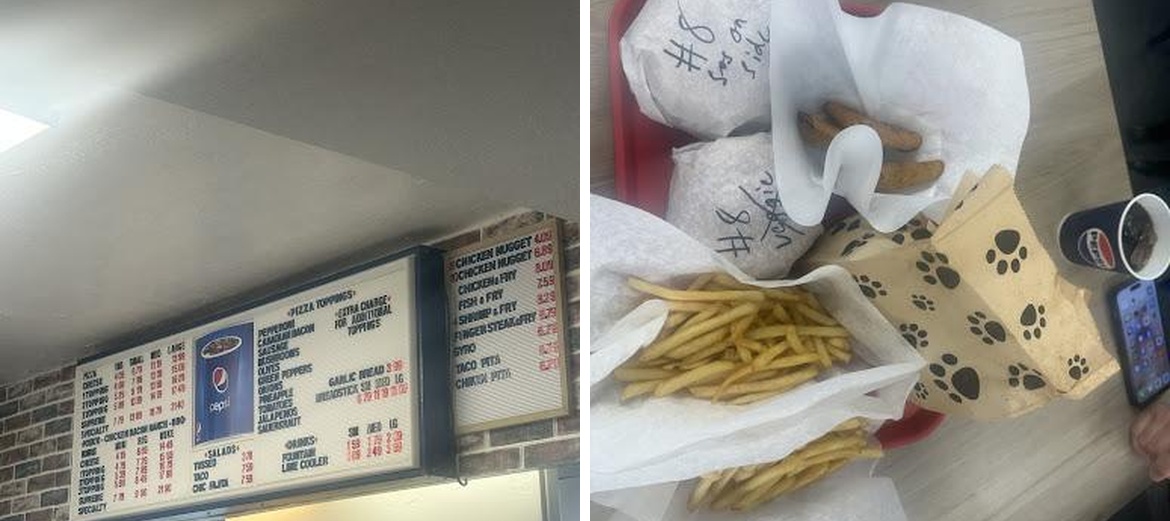 Big J's Pizza & Burgers Menu