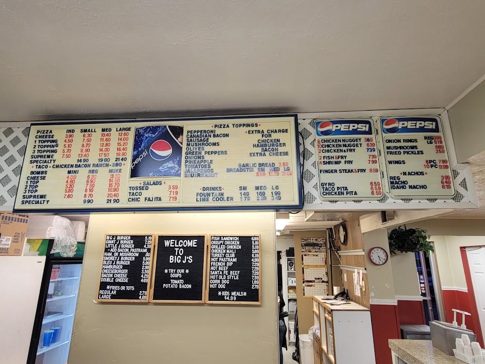 Big J's Pizza & Burgers Menu image 2