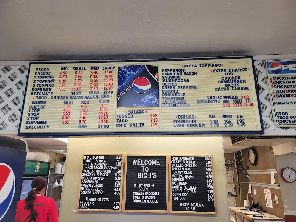 Big J's Pizza & Burgers Menu image 4